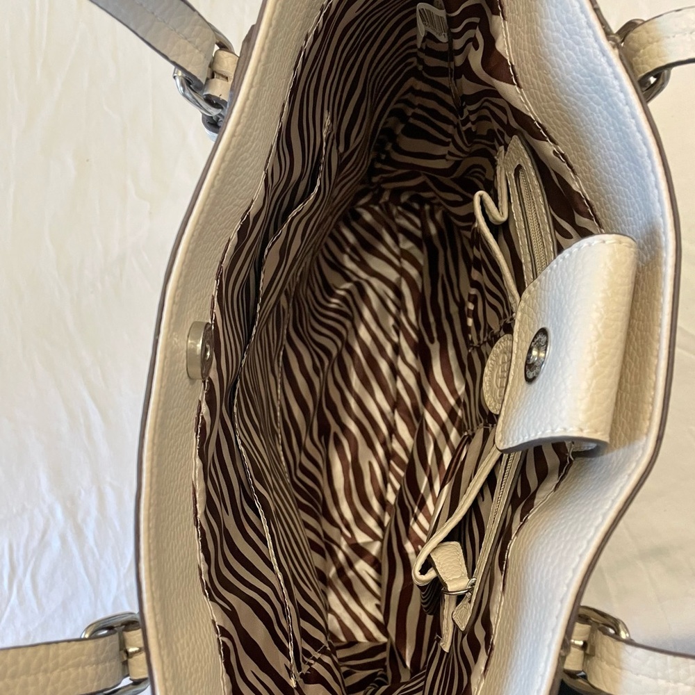 Dana Buchman Snake Skin Tote Bag - Picture 7 of 12